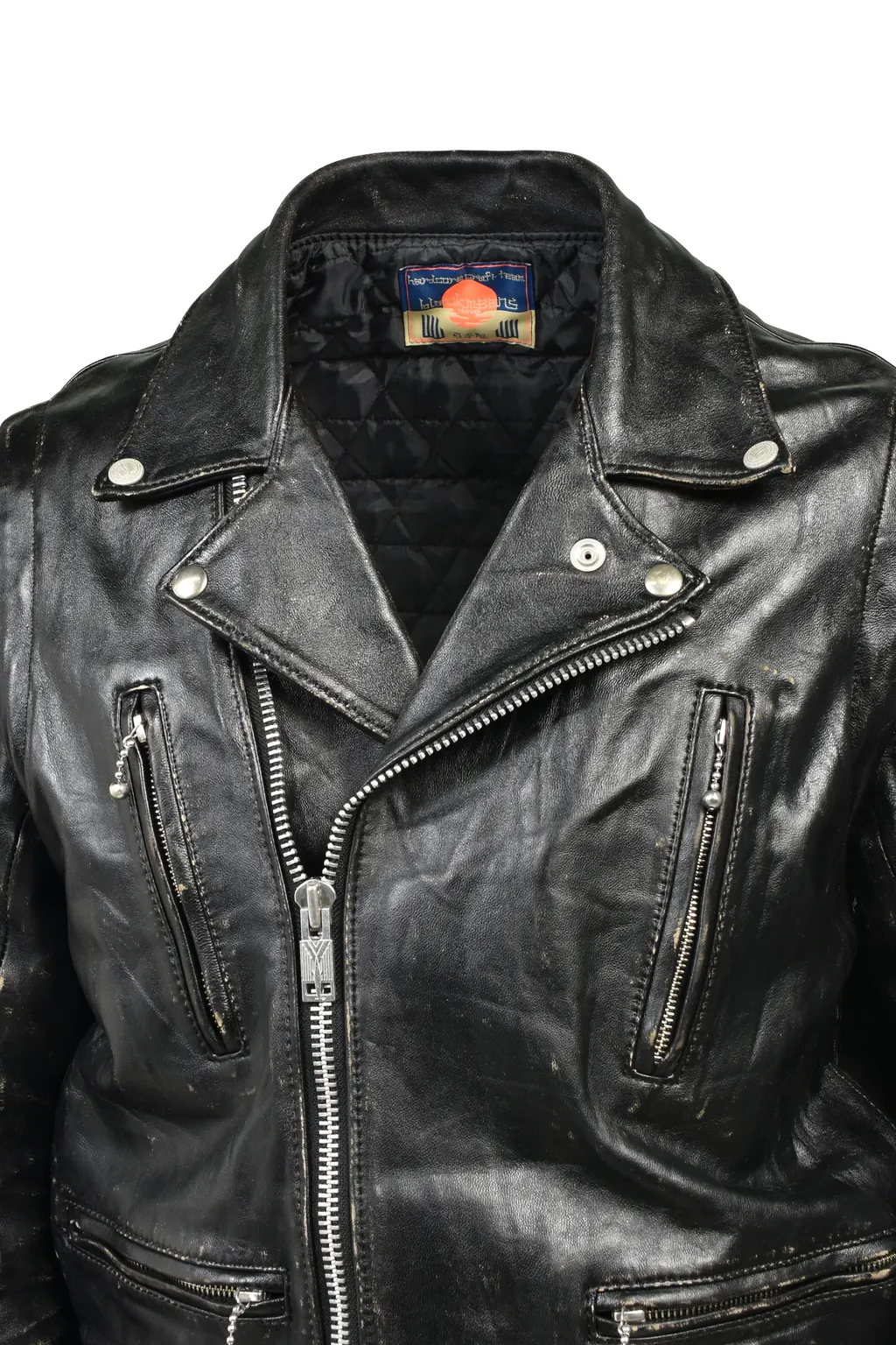 Leather Jacket / Blk