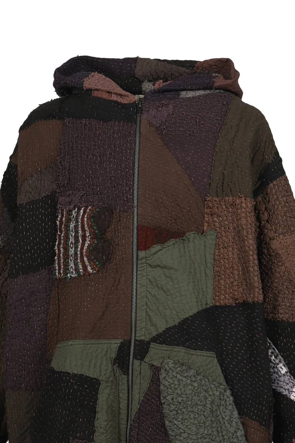 Zip Up Hoodie / Dark Multi