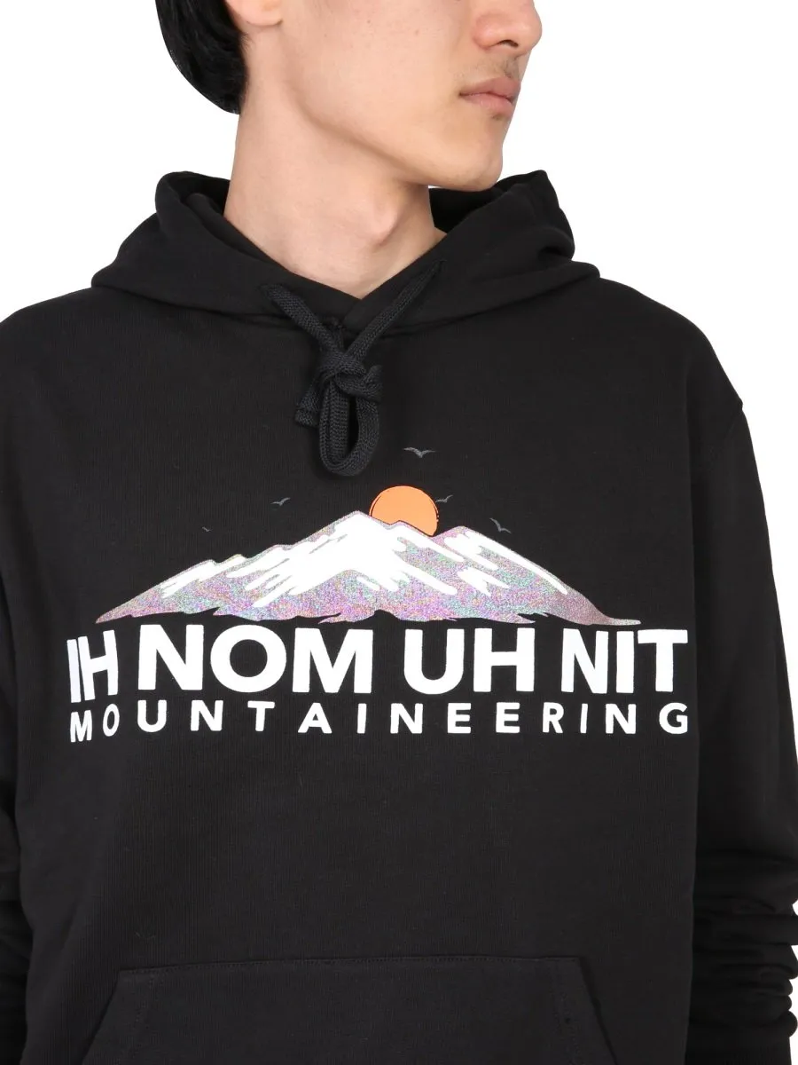 Ih Nom Uh Nit Logo Print Hoodie