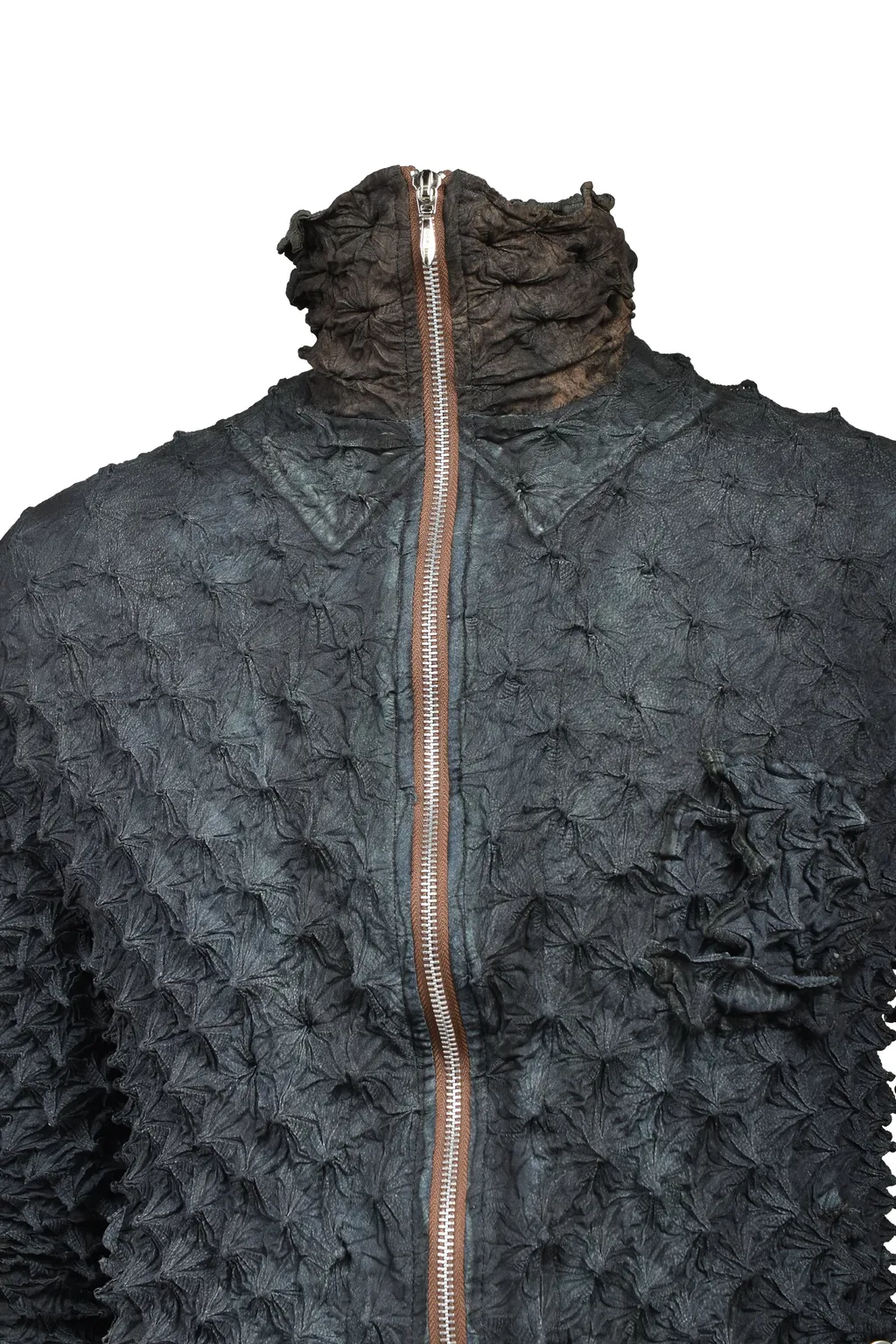 Spiky Flight Jacket / Smoke Blk
