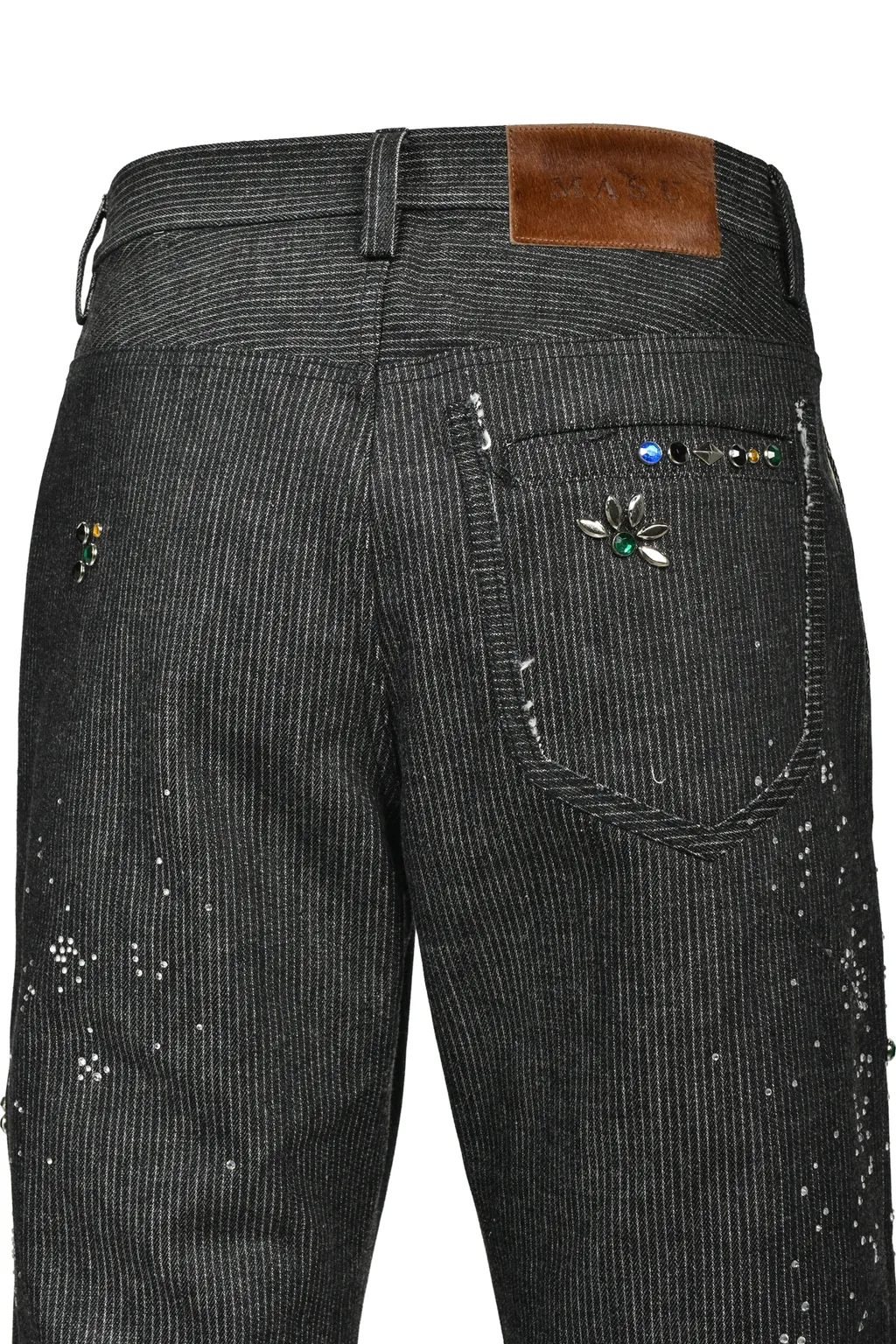 Ga**Xy Pique Work Trousers / Blk