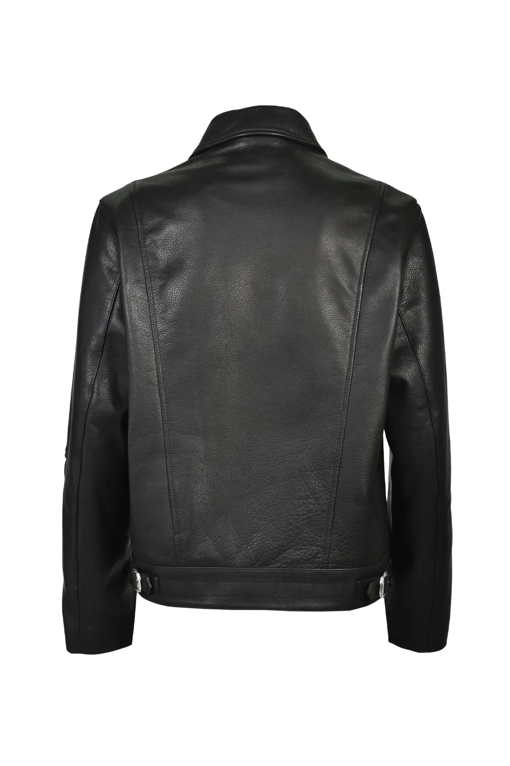 Motorcycle Leather Jacket / Blk