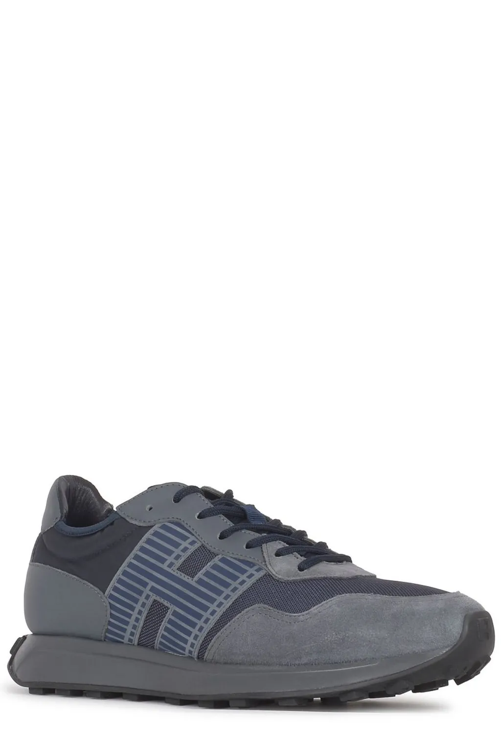 Hogan Panelled Low-Top Sneakers