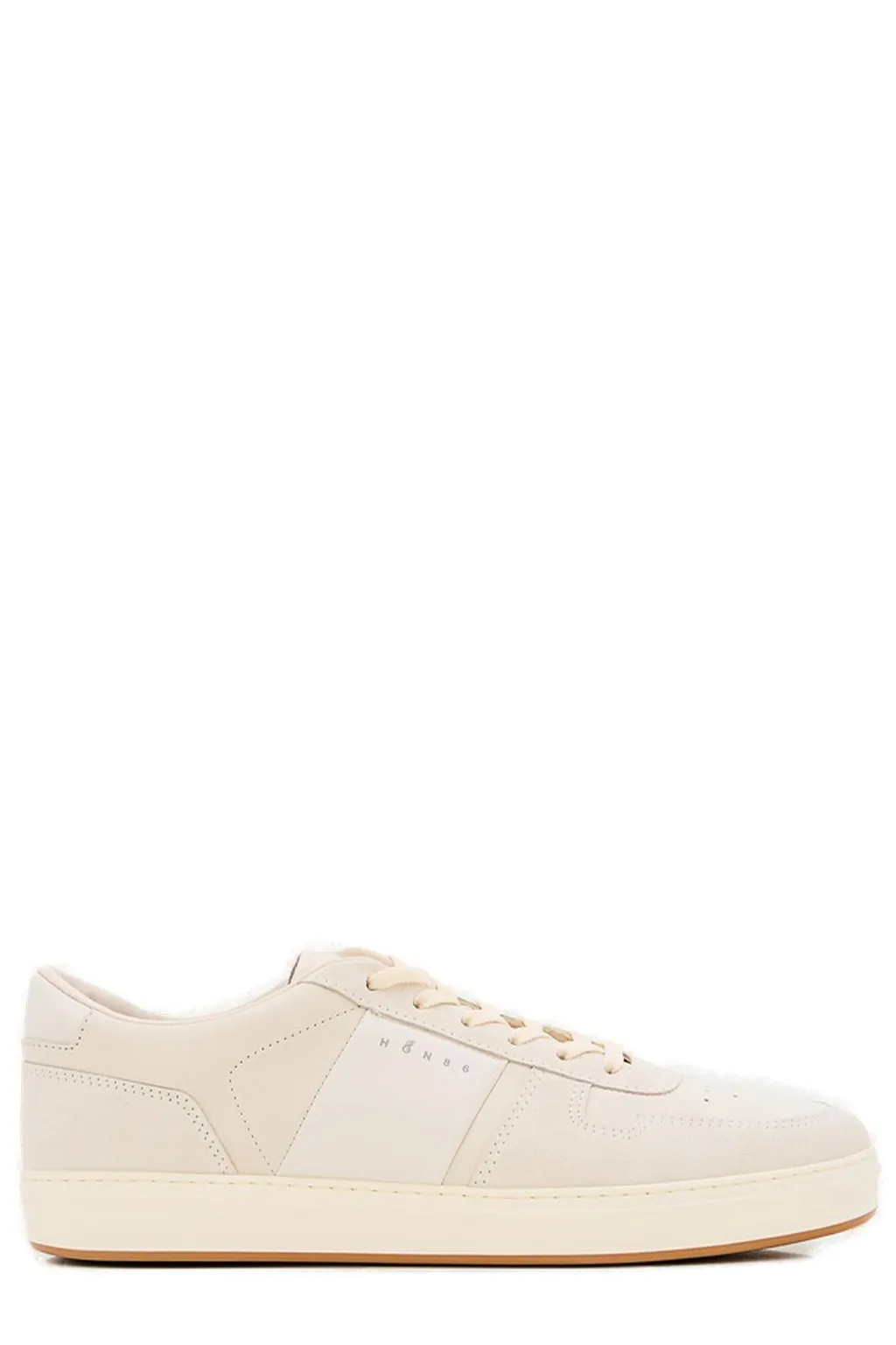 Hogan Logo Printed Lace-Up Sneakers