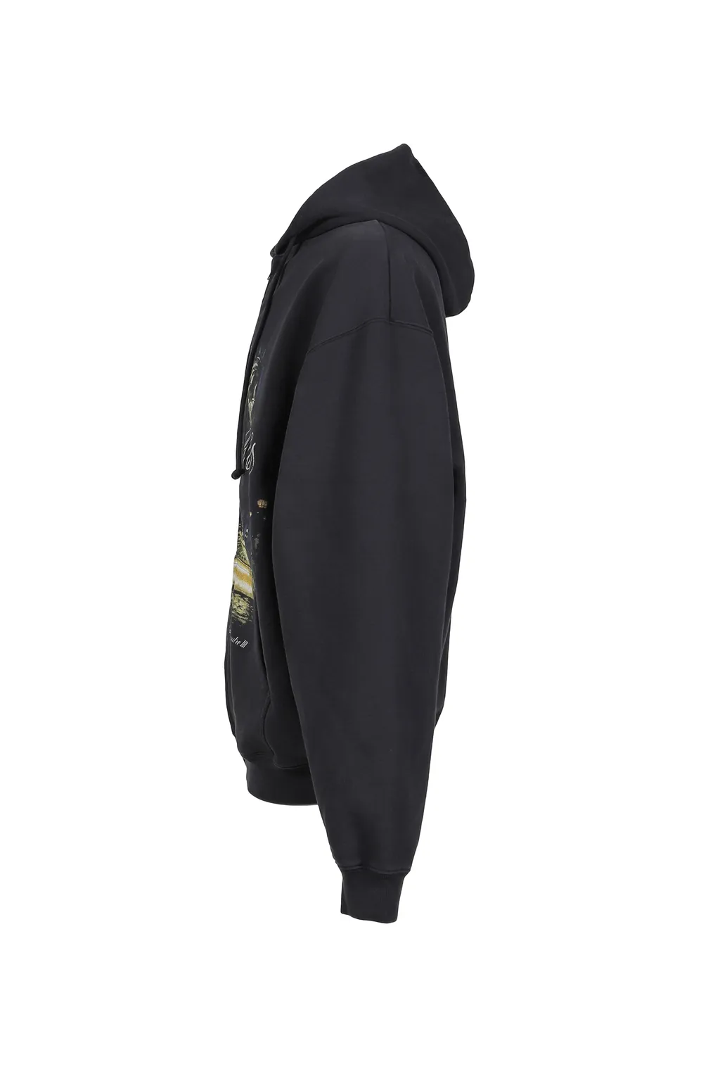 Paris Tourist Zip-Up Hoodie / Blk