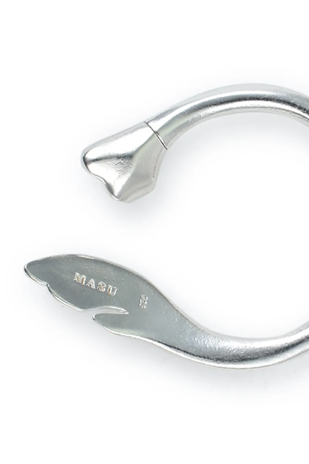 Angel Bone Key Ring / Sil