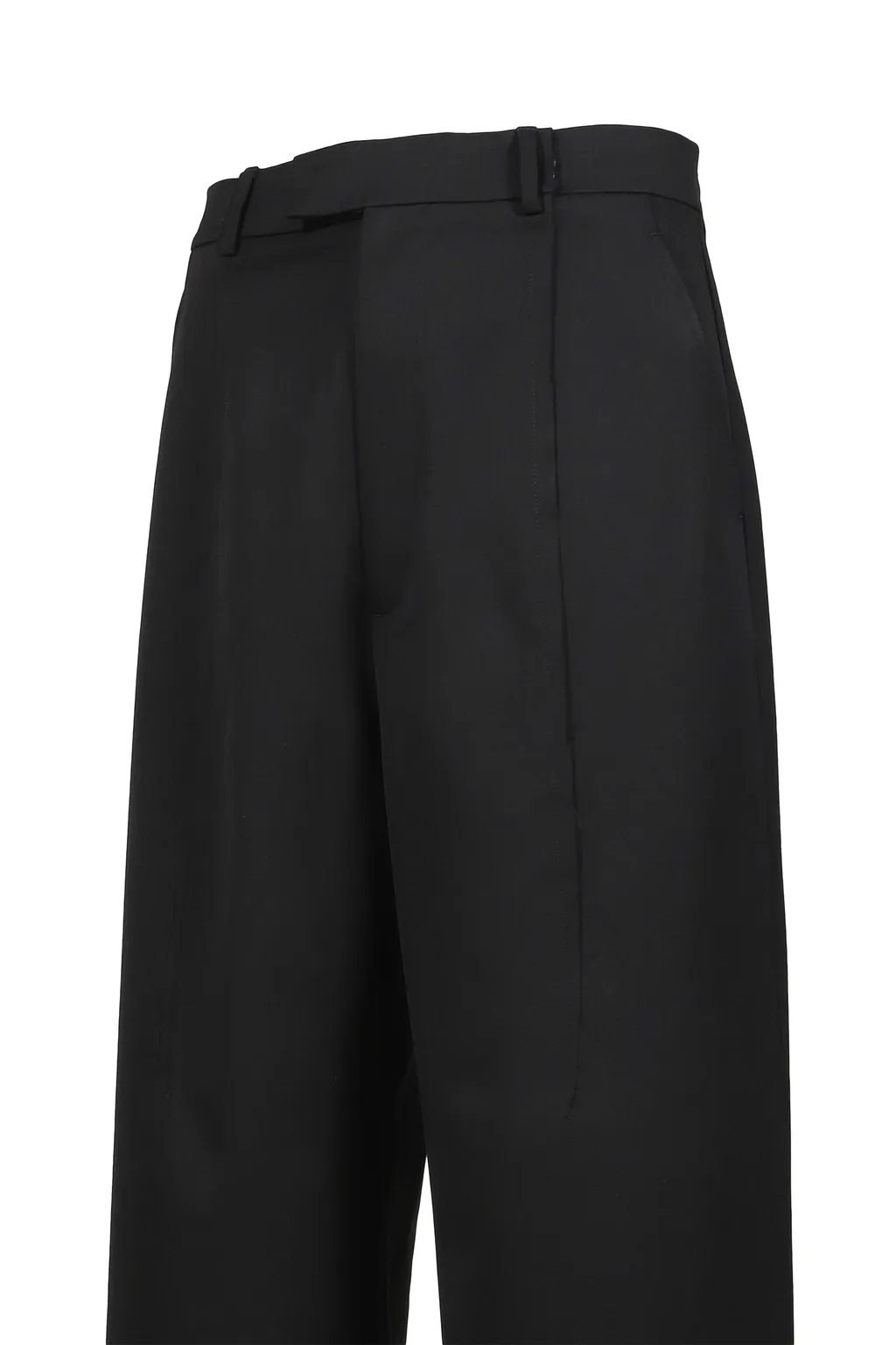 Pinched Tailored Pants / Blk