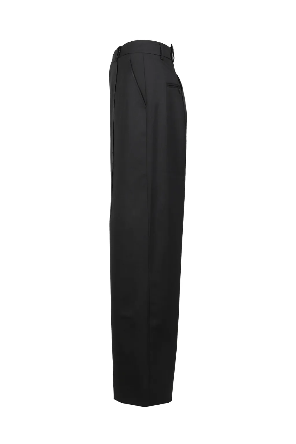 Pinched Tailored Pants / Blk