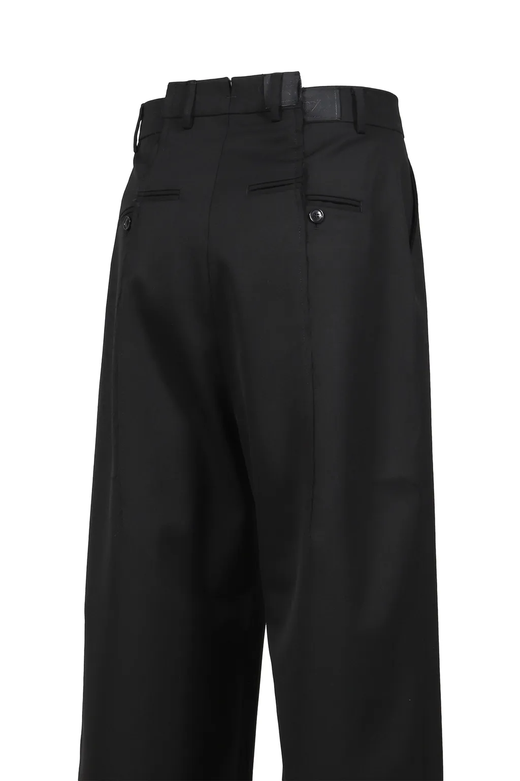 Pinched Tailored Pants / Blk