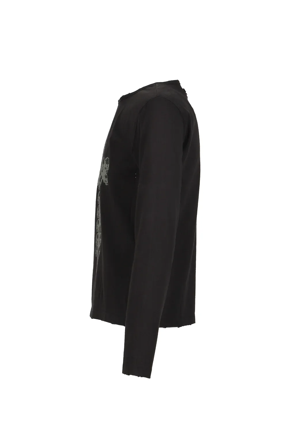 Wound Zip Long Slleve / Blk