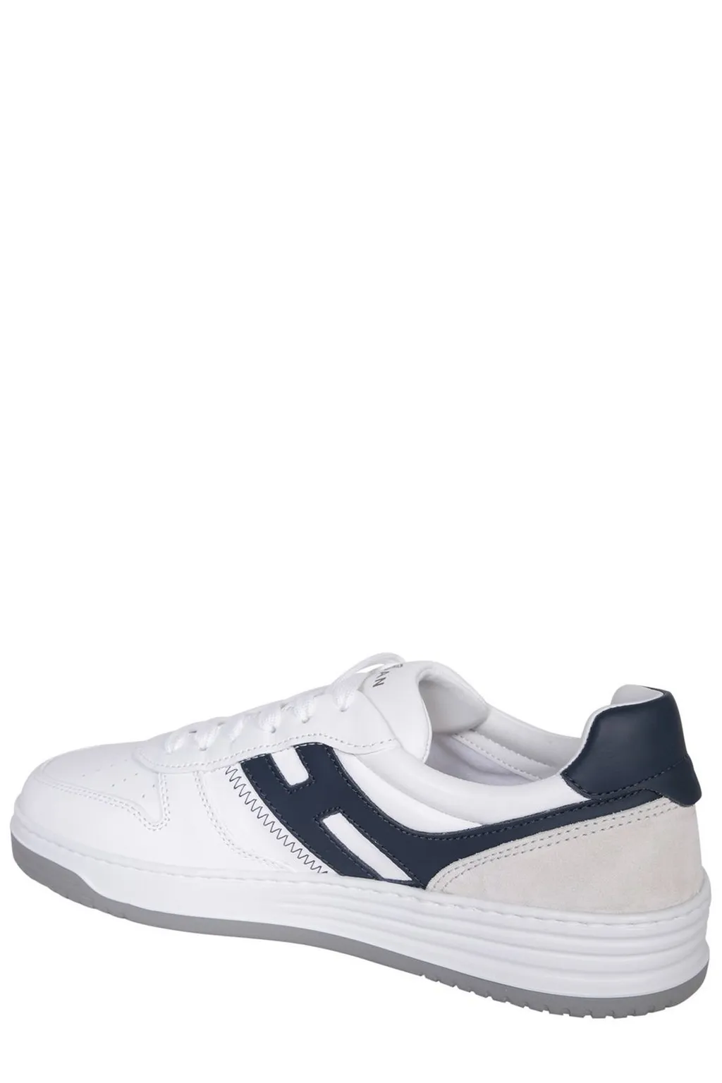 Hogan Logo Patch Lace-Up Sneakers