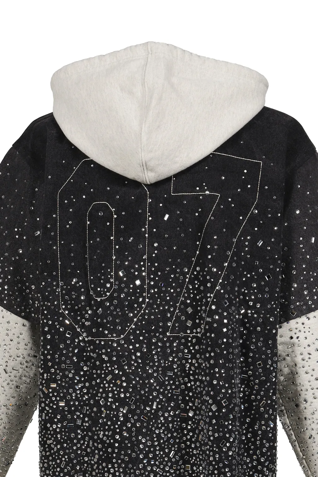 Shattered Glass Knapp Ranch Hoodie / Blk/Gry