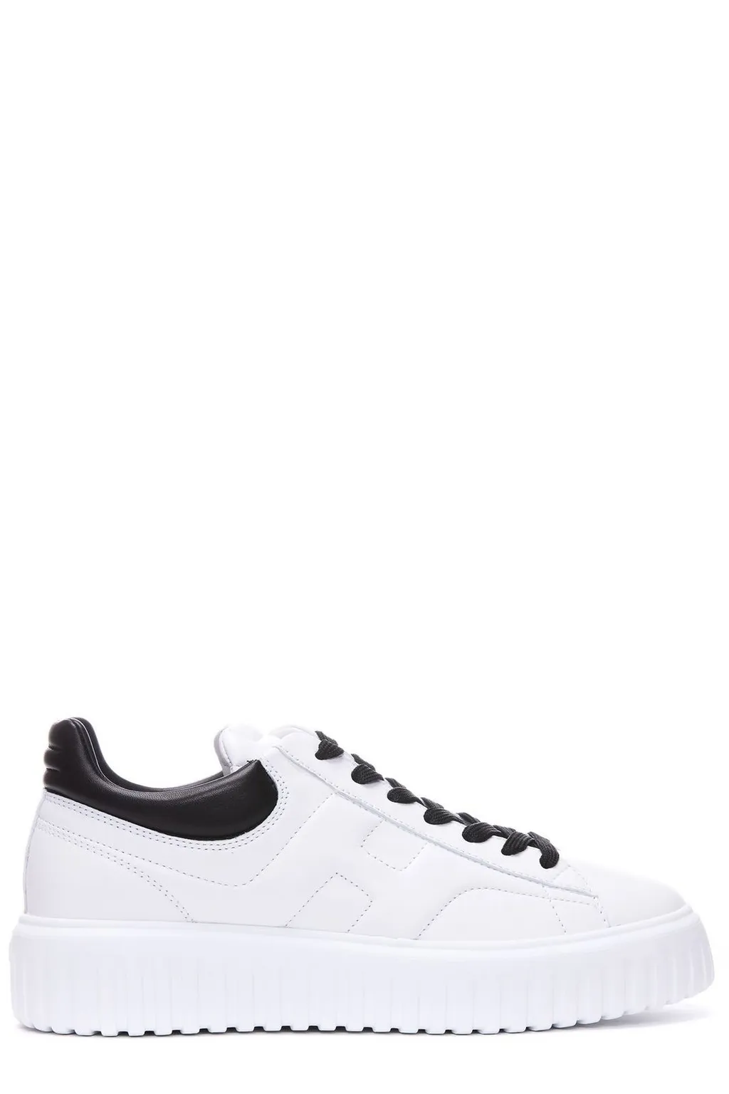 Hogan H-Stripes Lace-Up Sneakers