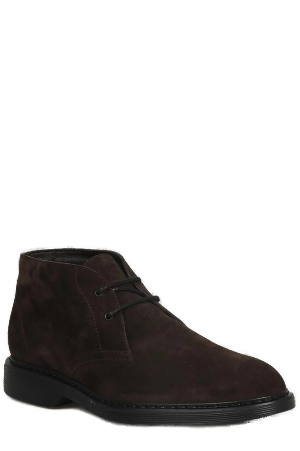 Hogan Pointed-Toe Lace-Up Shoes