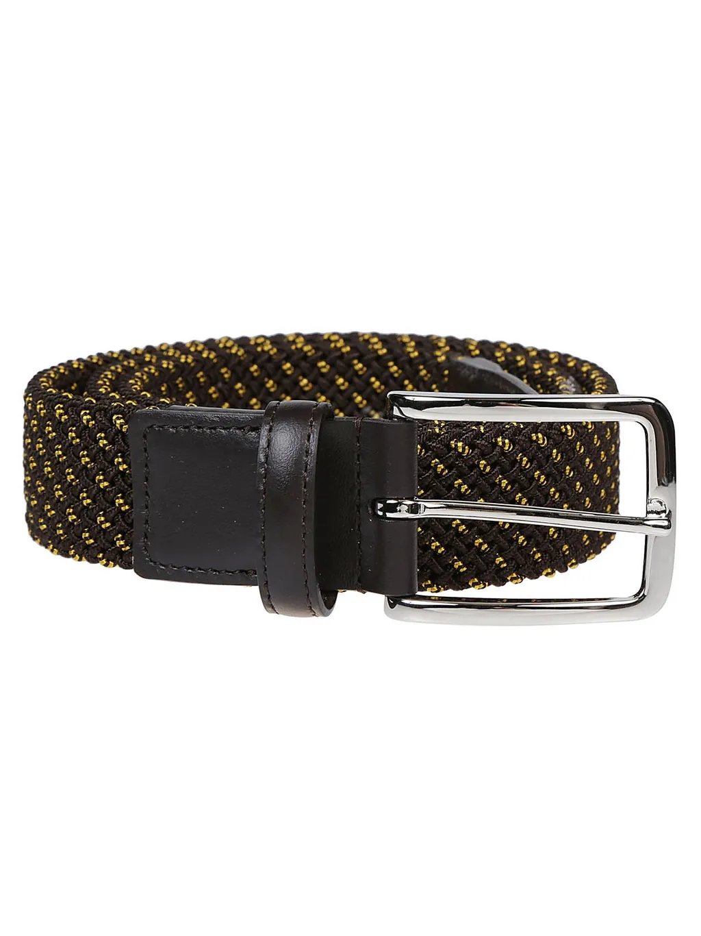 Hogan Logo Stamped Buckle Belt
