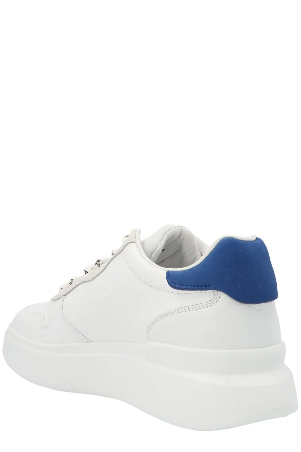 Hogan Round Toe Lace-Up Sneakers