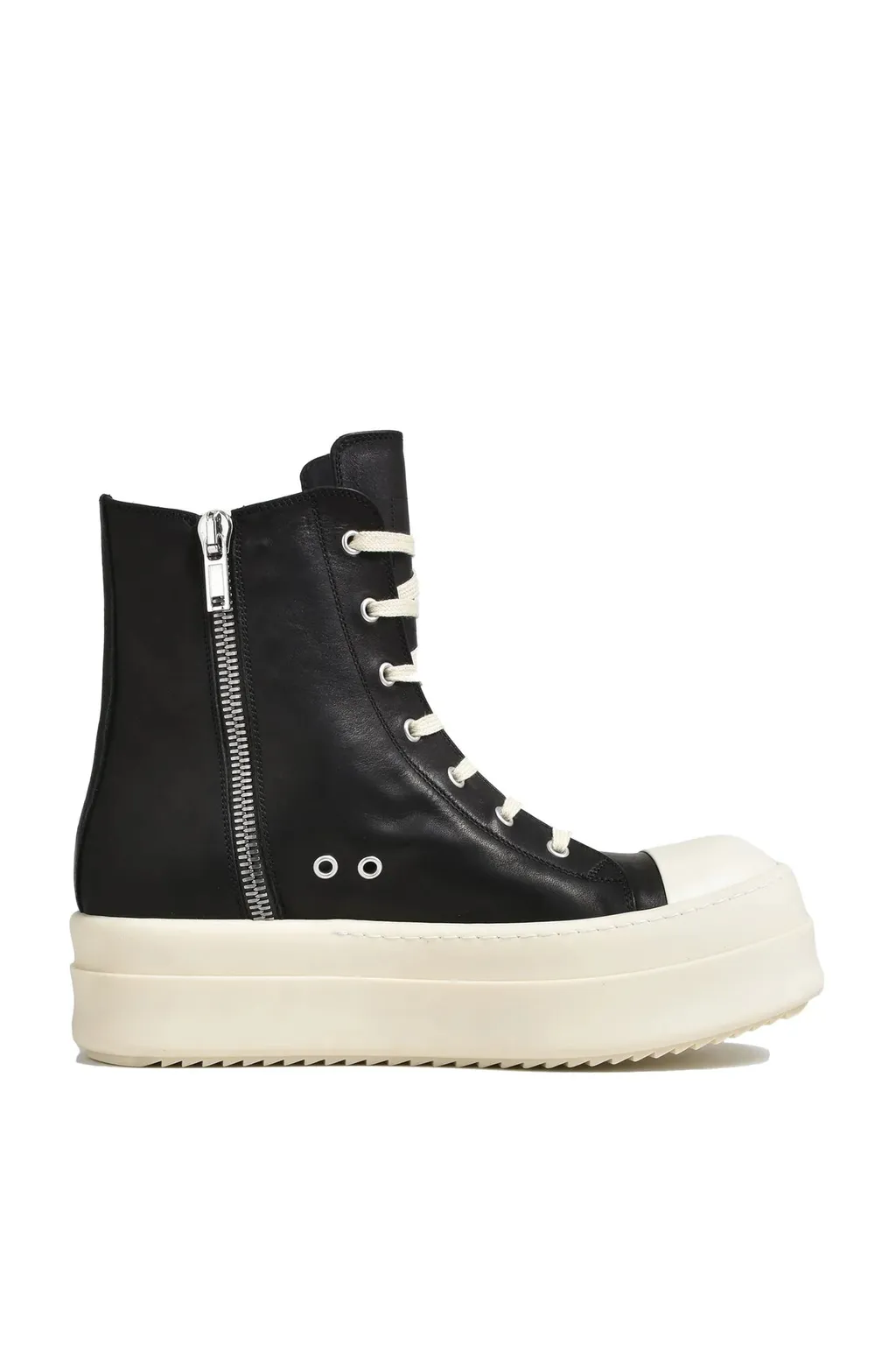 Mega Bumper Sneakers / Black/Milk/Milk