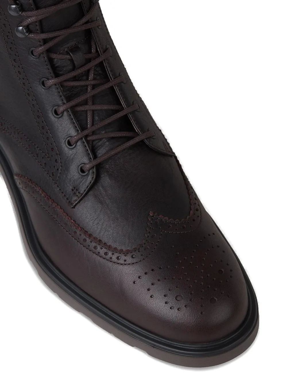 Hogan H393 Ankle Lace-Up Boots