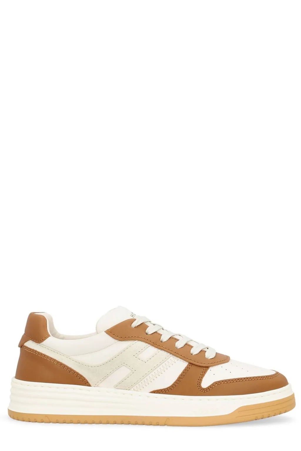 Hogan Color-Block Lace-Up Sneakers