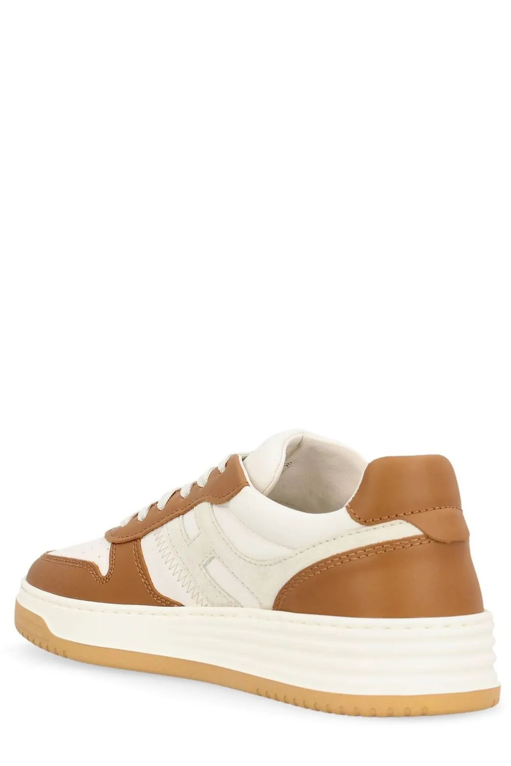 Hogan Color-Block Lace-Up Sneakers