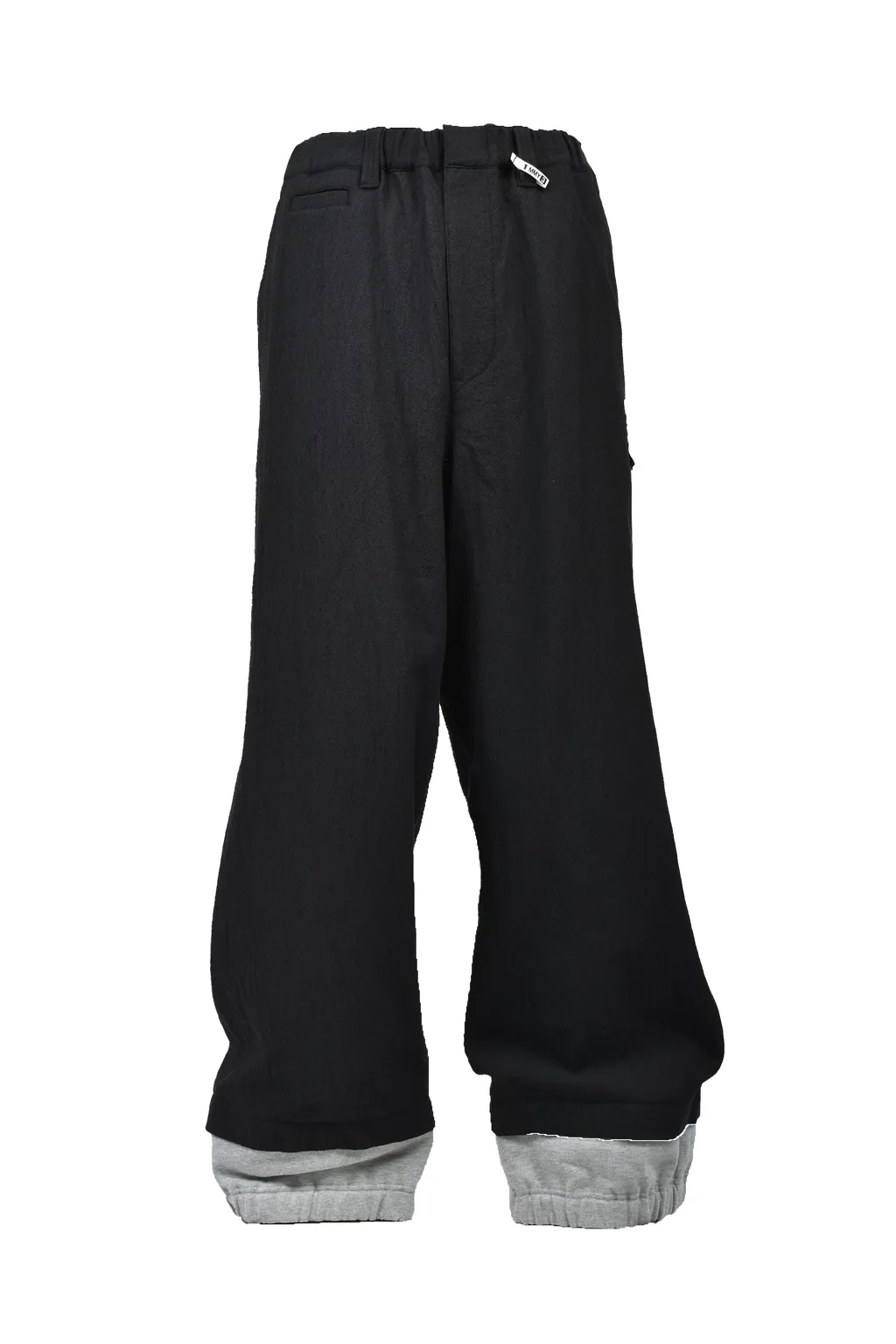 Bottom Layerd Trousers / Blk