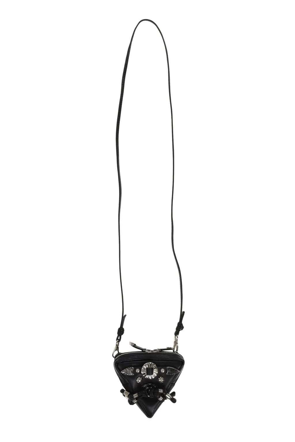 Triangle Shoulder Pouch / Blk