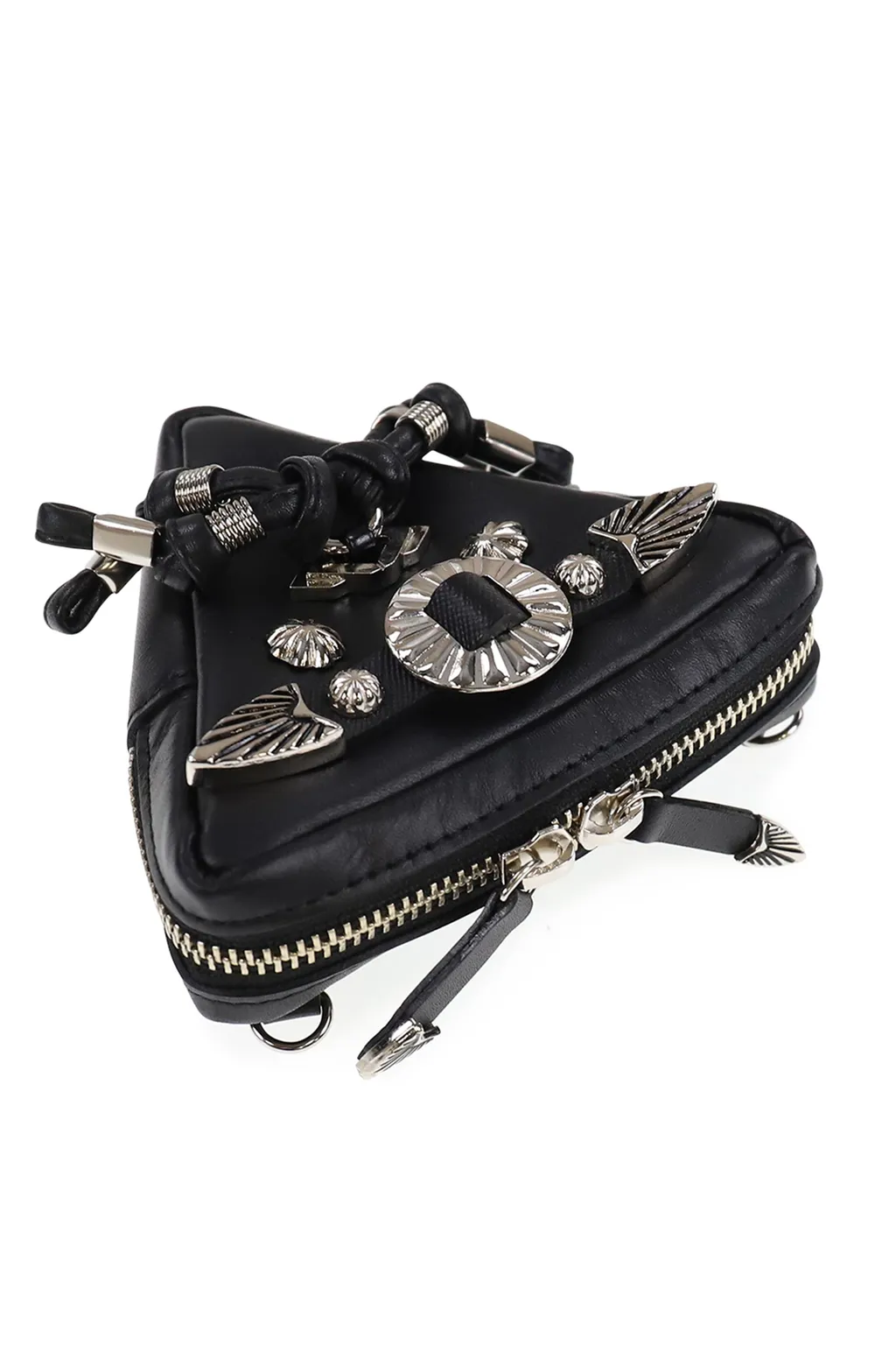 Triangle Shoulder Pouch / Blk