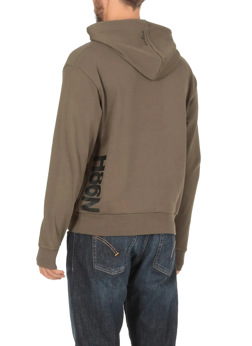 Hogan H86N Drawstring Hoodie