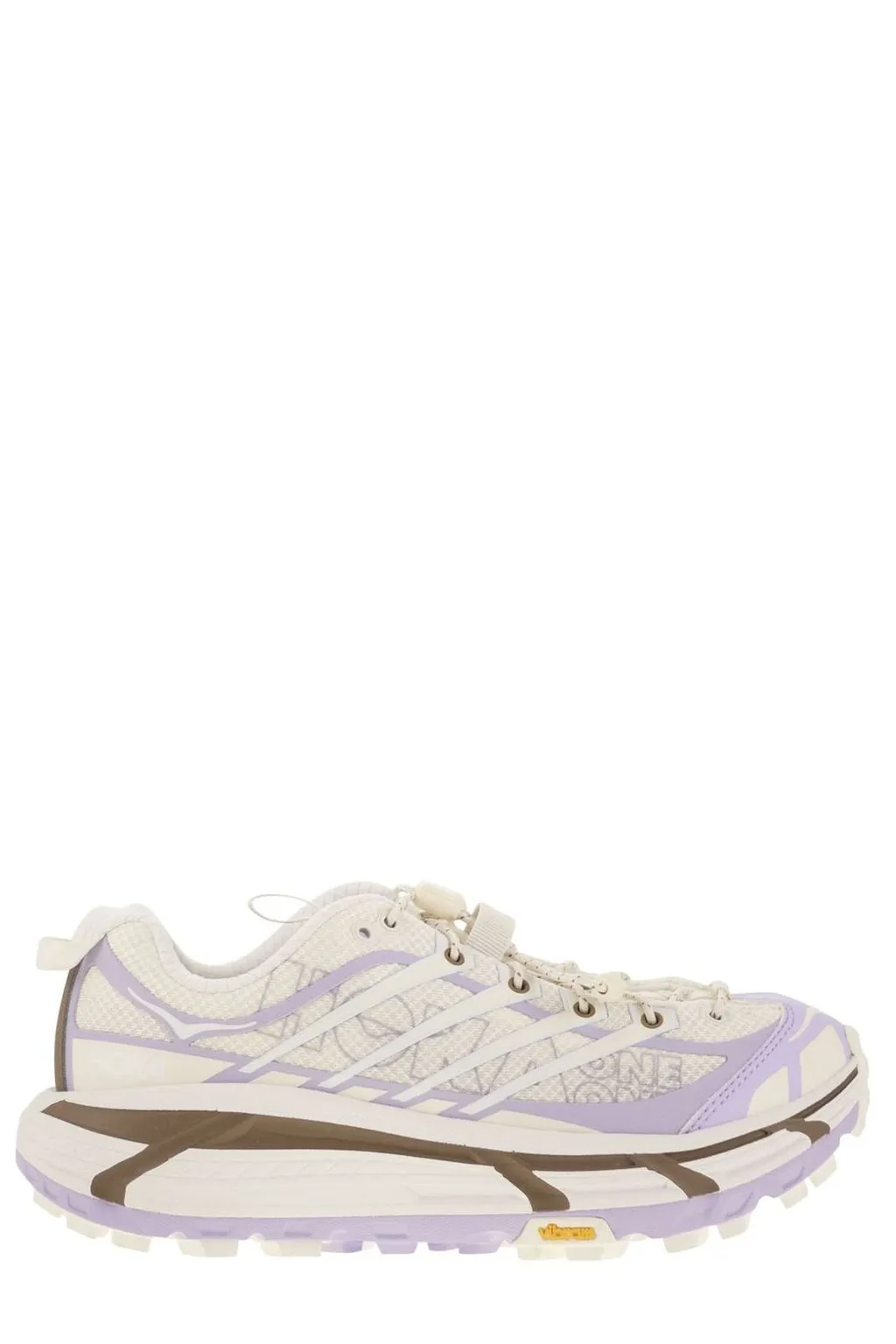 Hoka One One Round Toe Lace-Up Sneakers