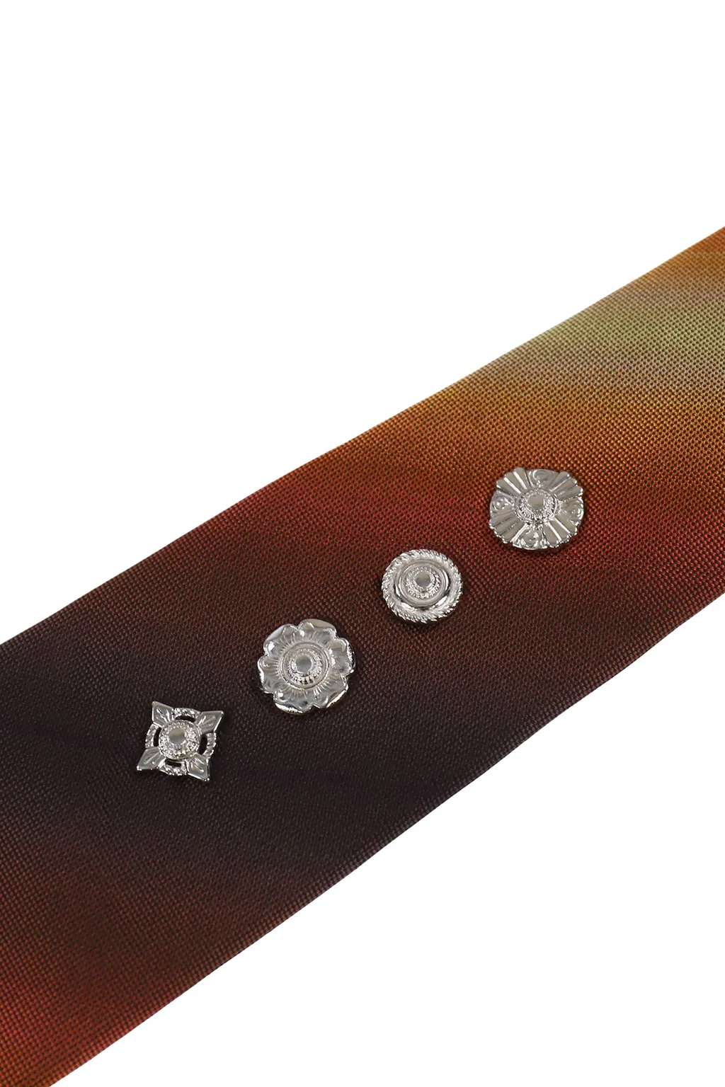 Metal Concho Tie / Org