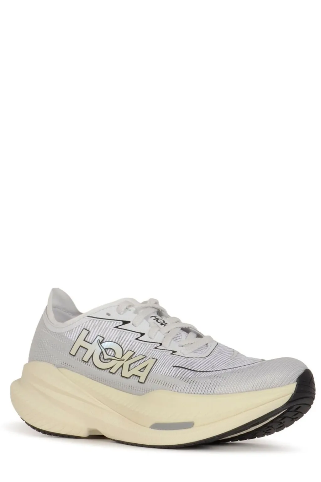 Hoka One One Logo Printed Lace-Up Sneakers