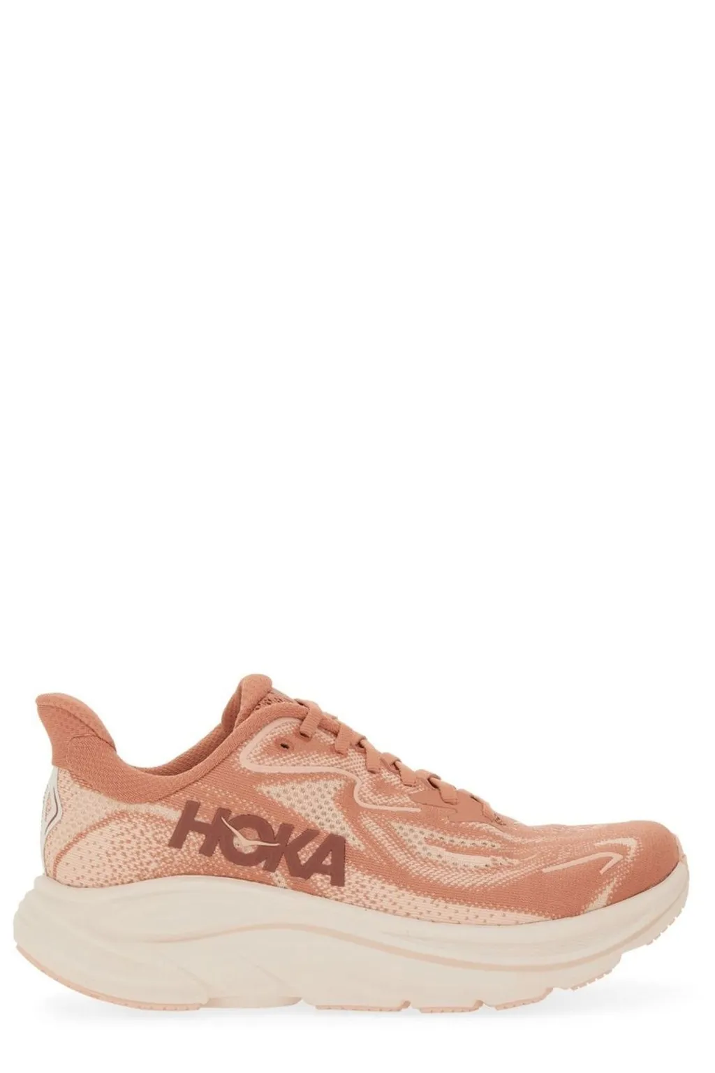 Hoka One One Clifton 10 Lace-Up Sneakers
