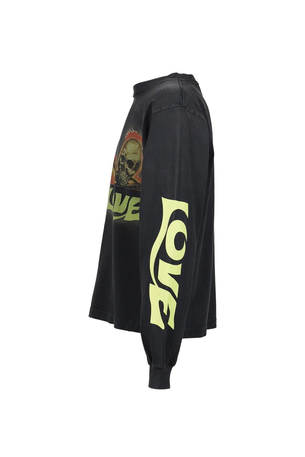 Skull Love L/S T-Shirts / Blk