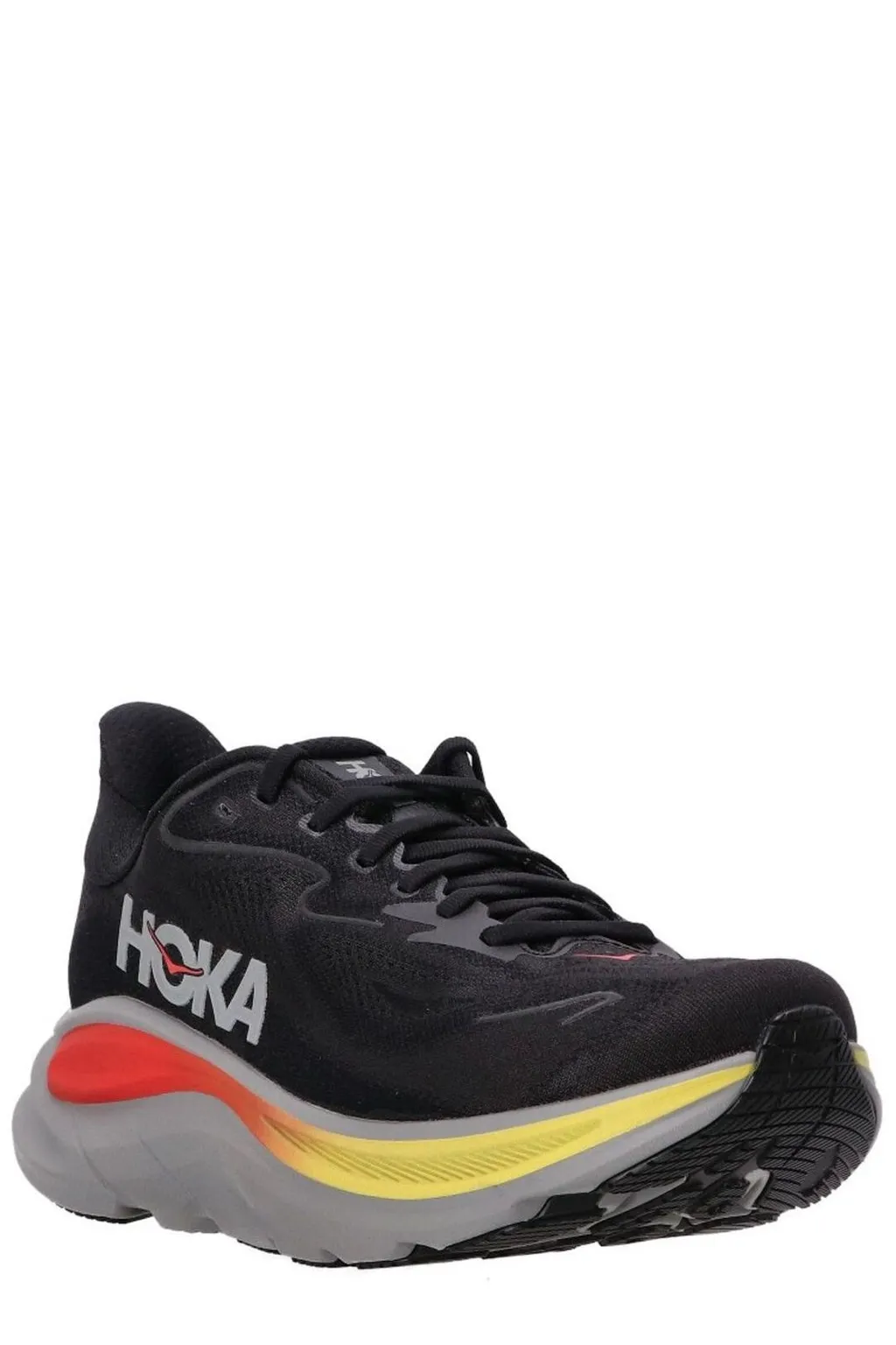 Hoka One One Clifton 10 Lace-Up Sneakers