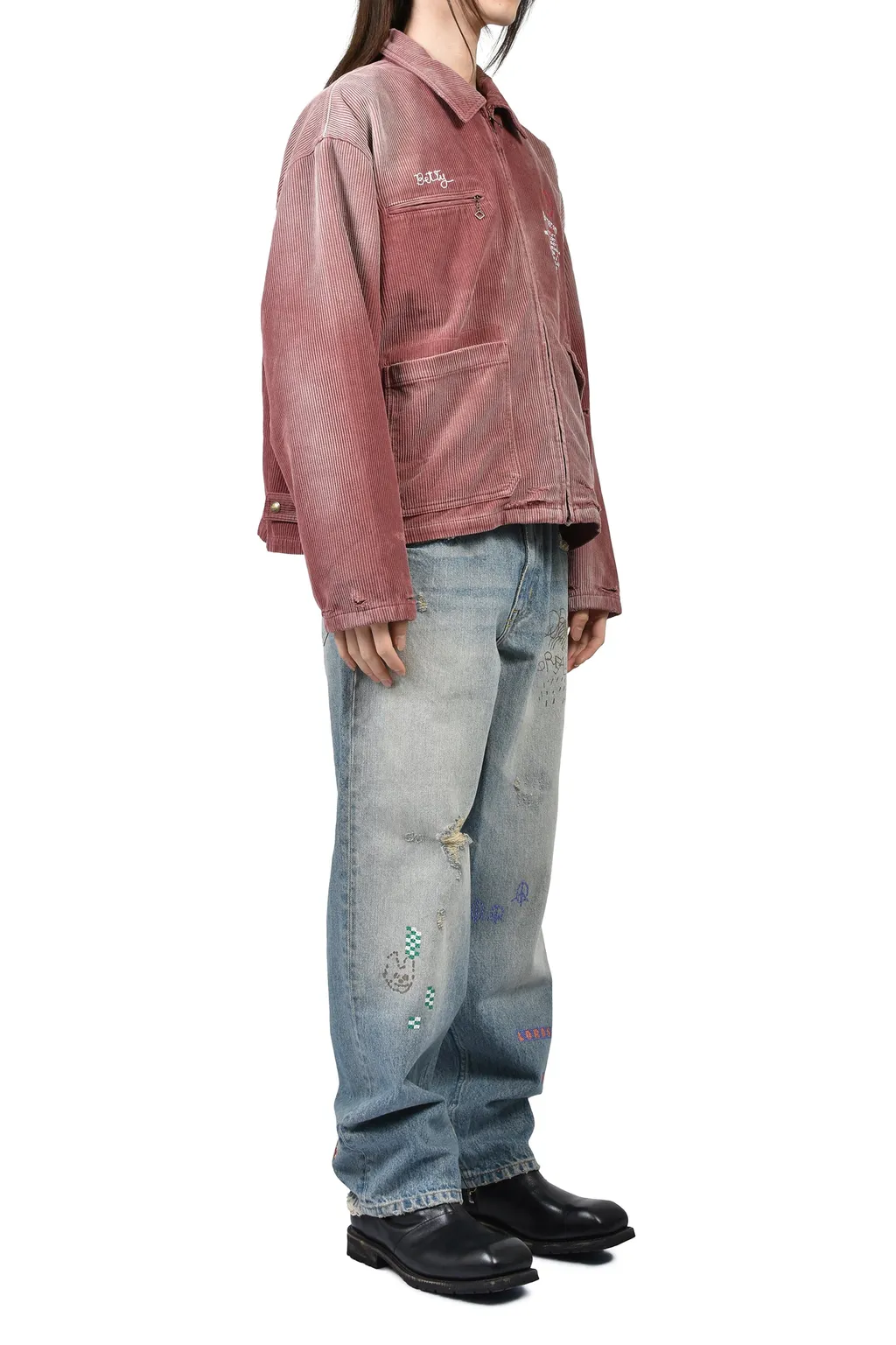 Synanon Cord Work Jacket / Bur