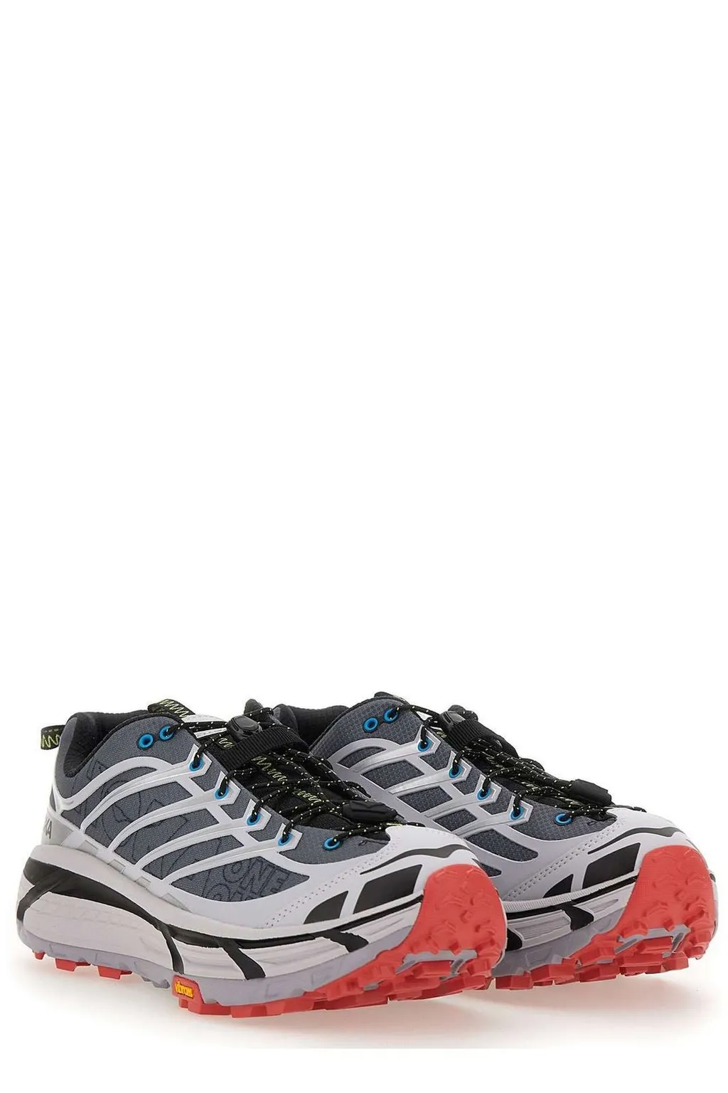 Hoka One One Round Toe Lace-Up Sneakers