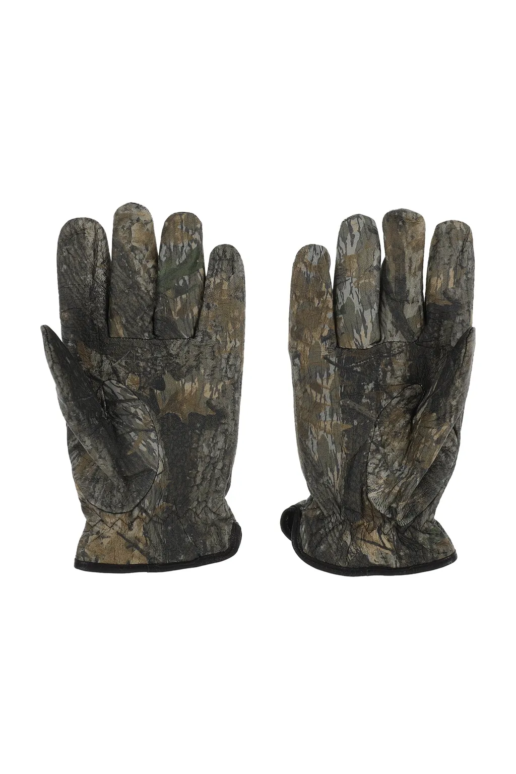 Love // Hate Leather Gloves / Camo