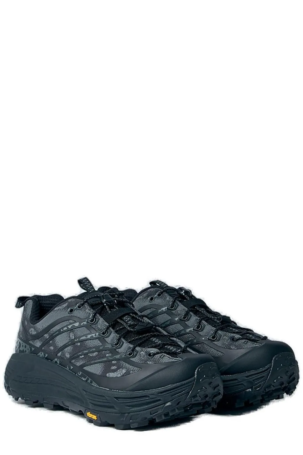 Hoka One One Stealth/Tech Mafate Three2 Low-Top Sneakers