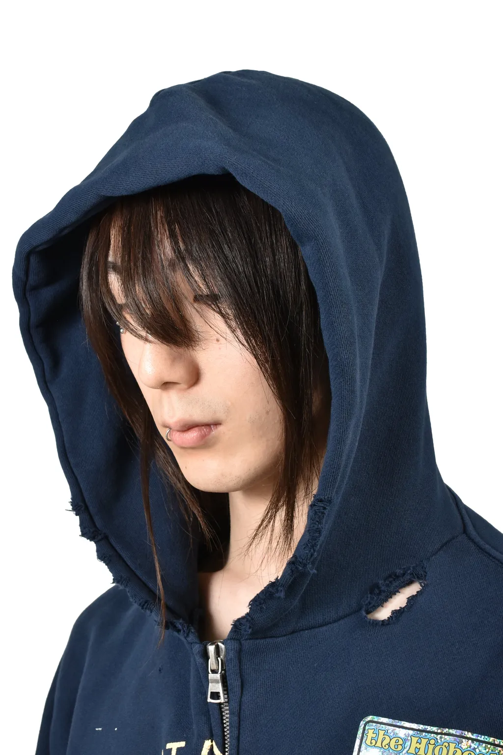 Treatment Center Zip Hooded Sweatshirt / Nvy