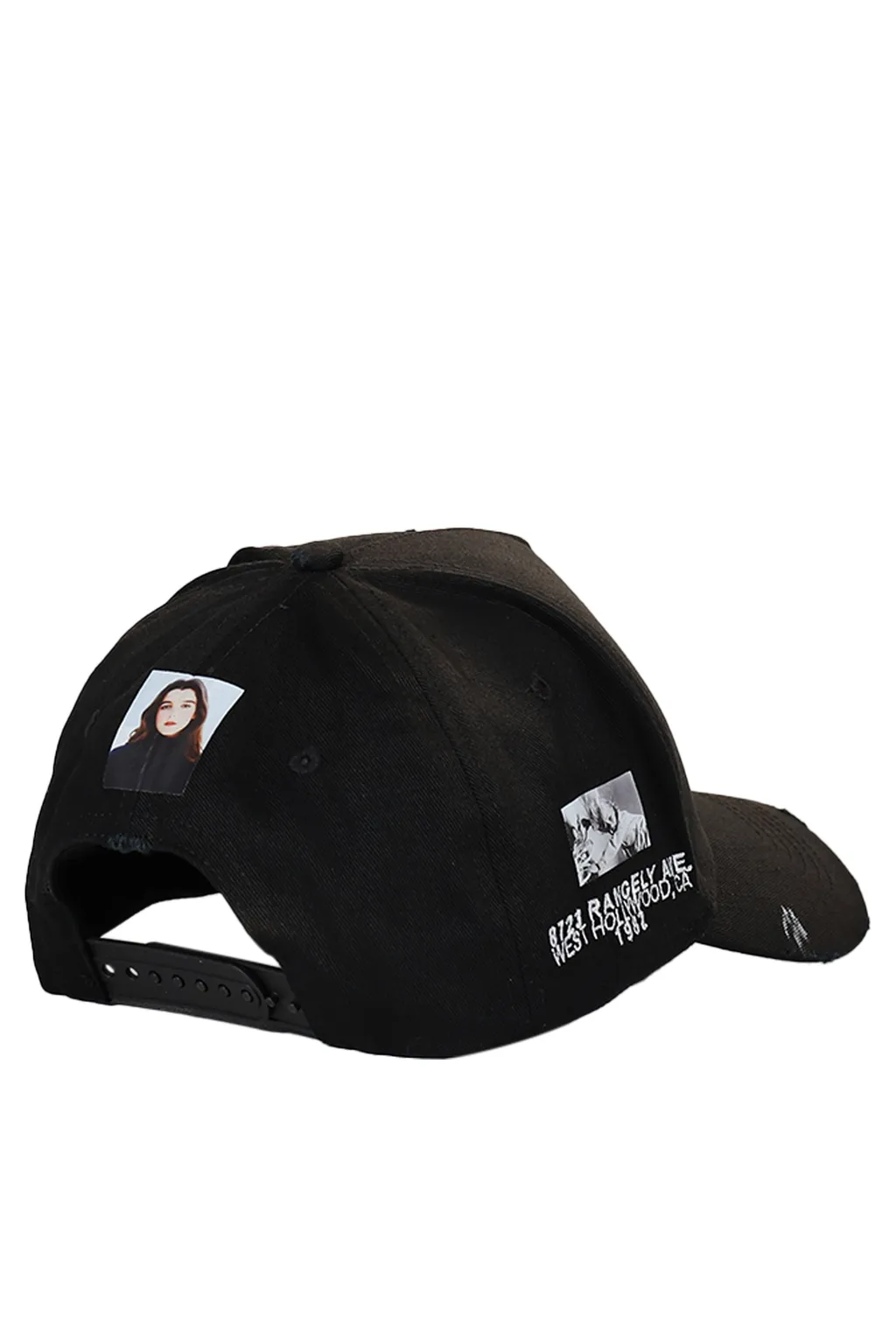 Rangely 2 High Crown Hat / Vtg Blk