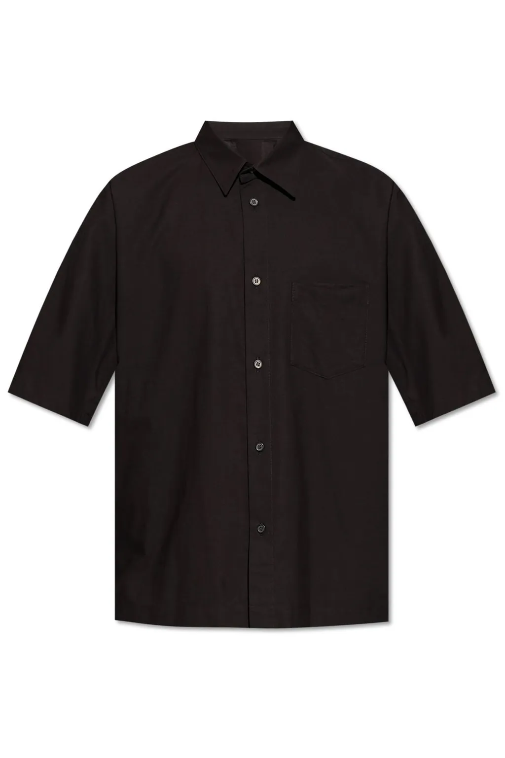 Homme Plissé Issey Miyake Short Sleeved Buttoned Shirt