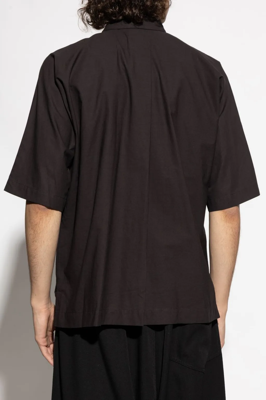 Homme Plissé Issey Miyake Short Sleeved Buttoned Shirt