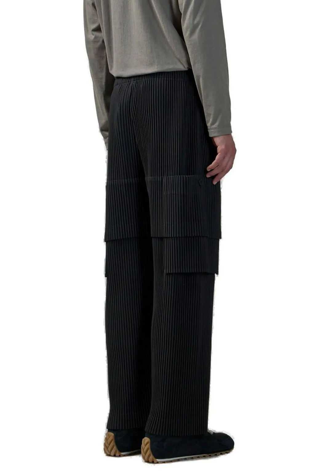 Homme Plissé Issey Miyake Straight-Leg Cargo Trousers