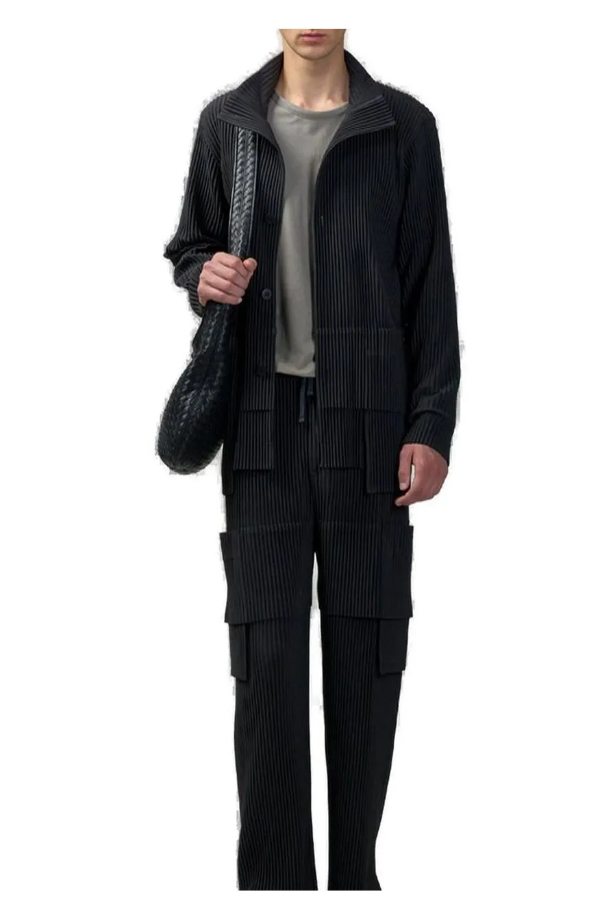 Homme Plissé Issey Miyake Straight-Leg Cargo Trousers