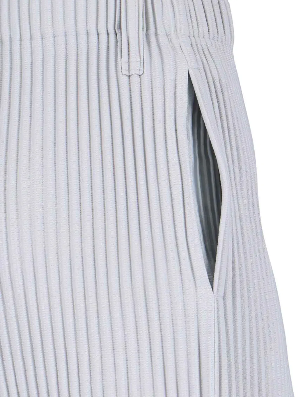 Homme Plissé Issey Miyake Straight Leg Pleated Pants