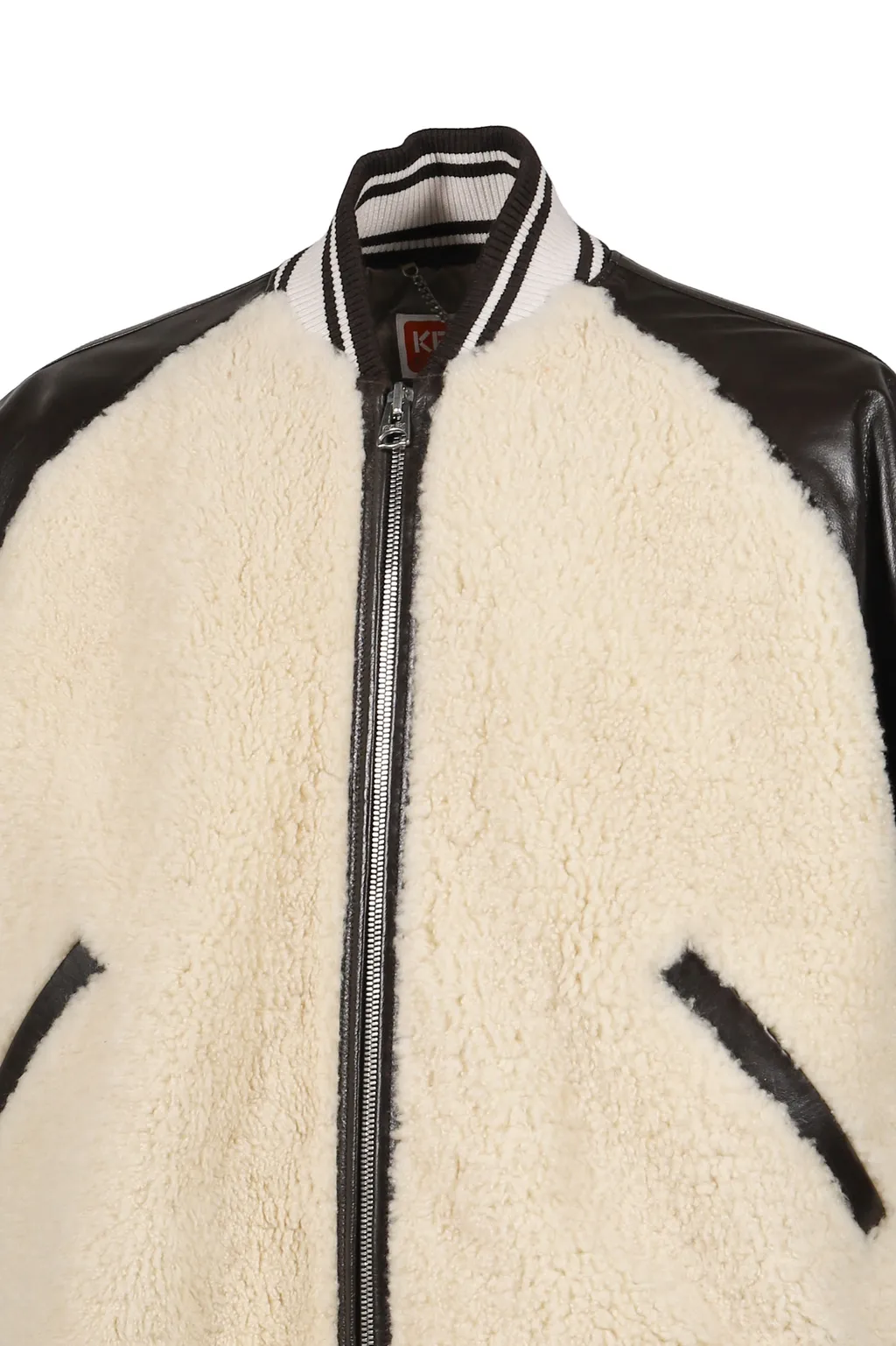 Kenzo Futura Shearling Varsity / Crm