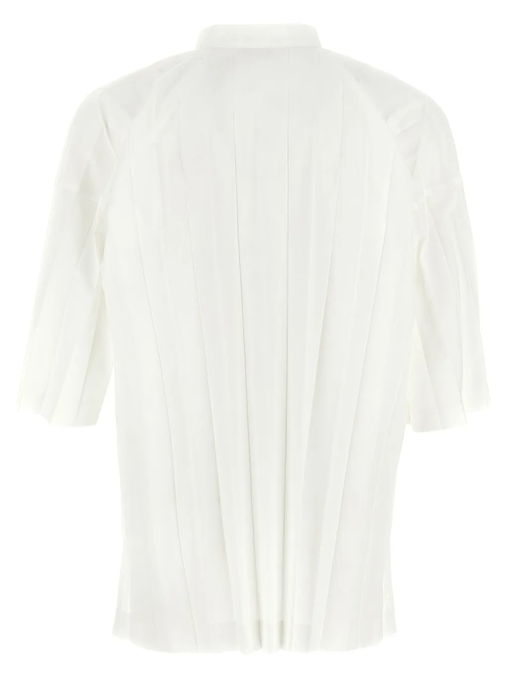 Homme Plissé Issey Miyake Short Sleeved Pleated Edge Shirt