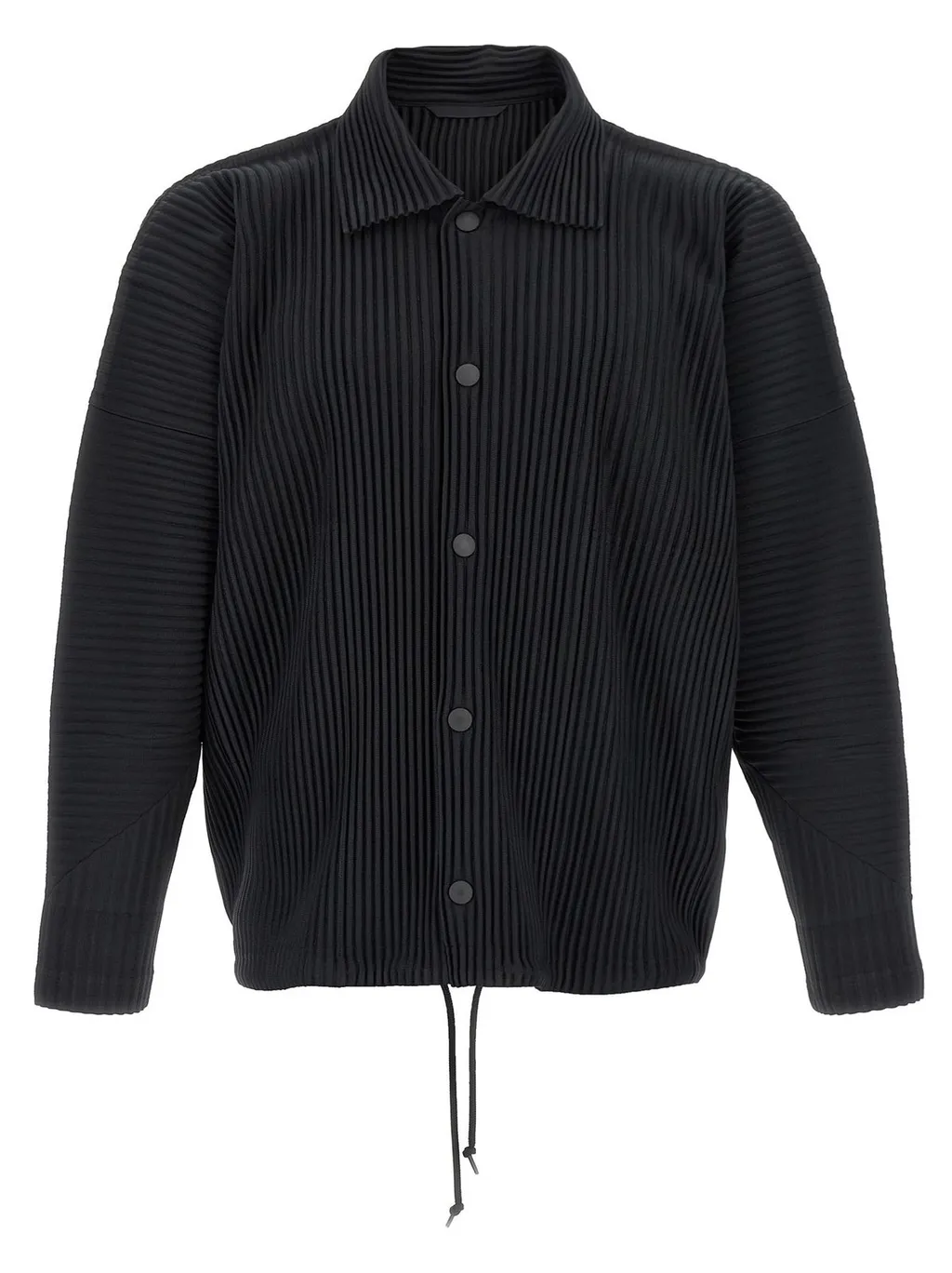 Homme Plissé Issey Miyake Pleated Button-Up Shirt