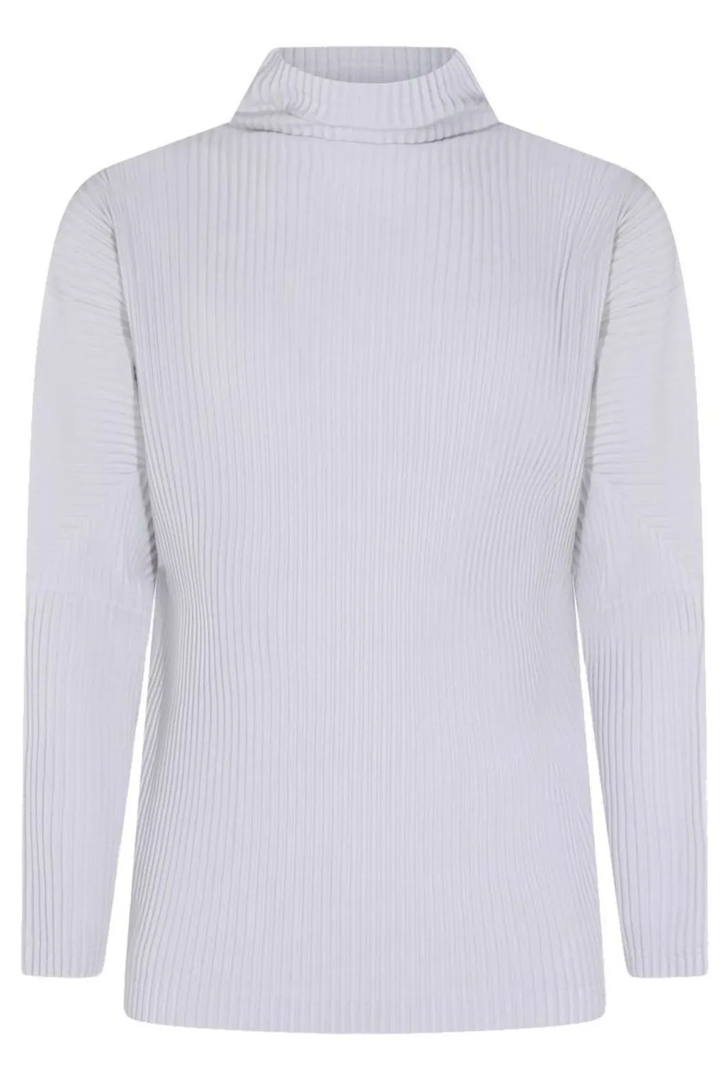Homme Plisse Issey Miyake High Neck Pleated Top