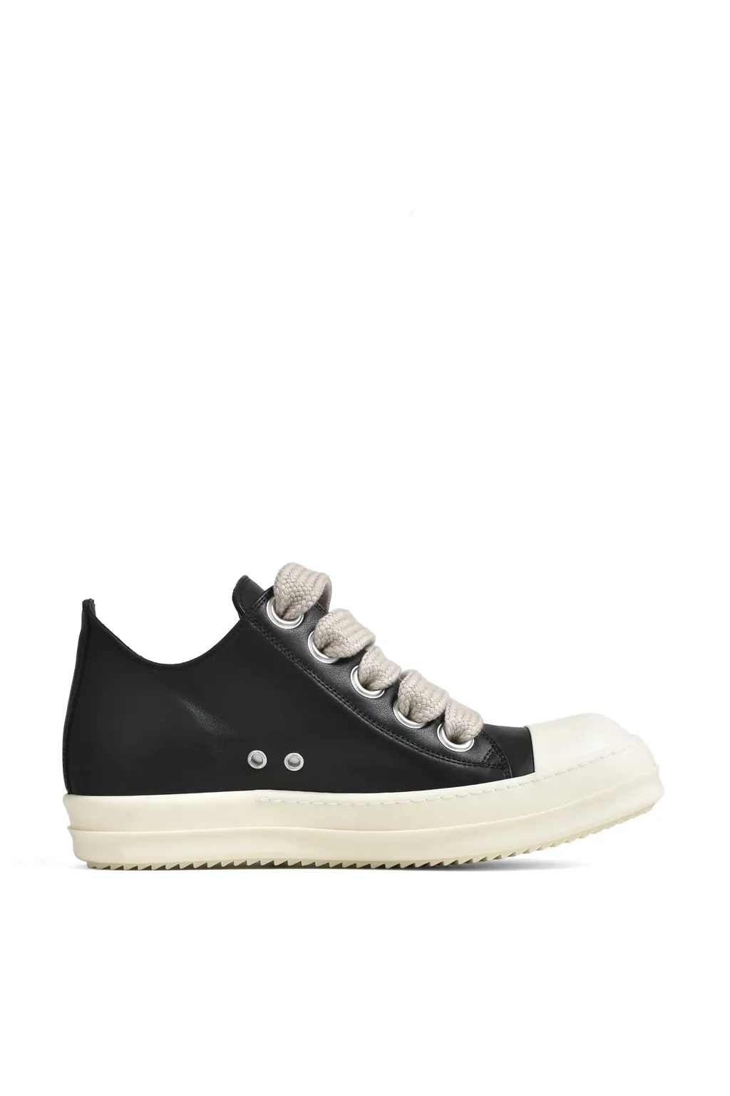 Jumbolace Low Sneaks / Black/Milk/Milk
